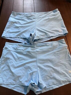 next Light Blue Women’s Athletic swim Shorts - 2 Pair